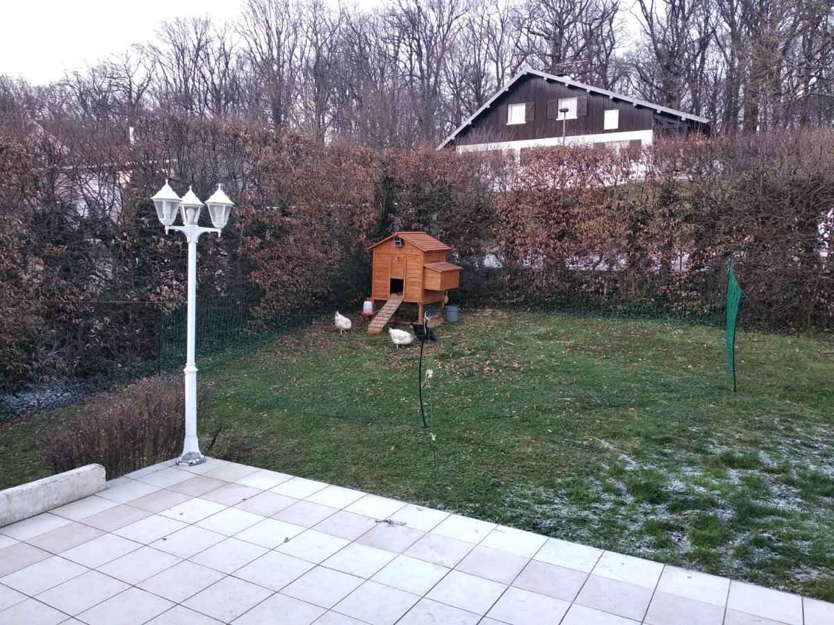 Chambre De L'Oree Du Bois Audeux Exteriör bild